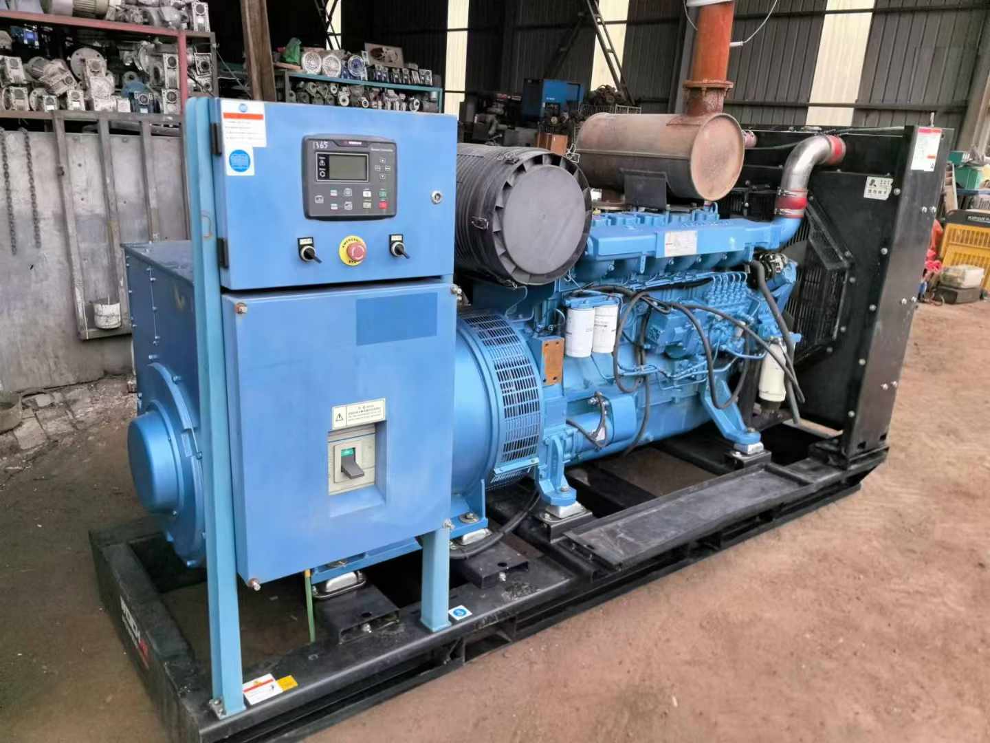 鲅鱼圈500kW 柴油发电机组可带动设备功率的计算公式是什么？